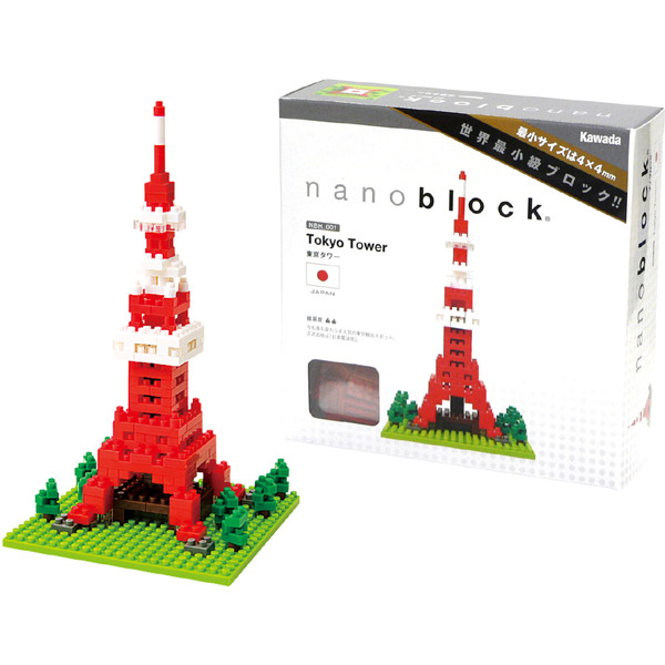 Nano Block Box - Tokyo Tower, 3D Puzzles, Puzzles The Puzzle Shop