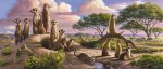 Adorable Meerkats Panorama Puzzle - 200pc