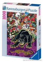 Ed Hardy: Black Panther Puzzle - 1000pc