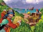 Pirates Treasure Puzzle - 100pc